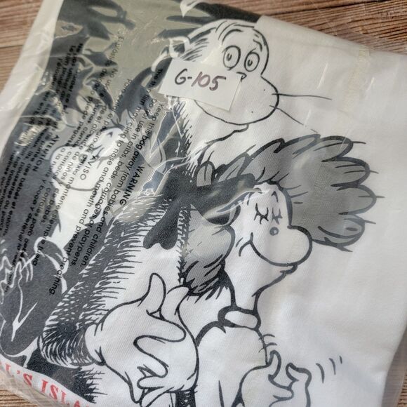 Universal Studios Dr. Seuss Say Hello To My Little Friends Sz XL Scarface Shirt - Picture 8 of 8